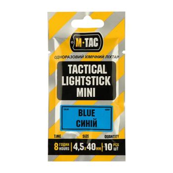 Mini-Leuchtstäbe 10 Stück in Blau
